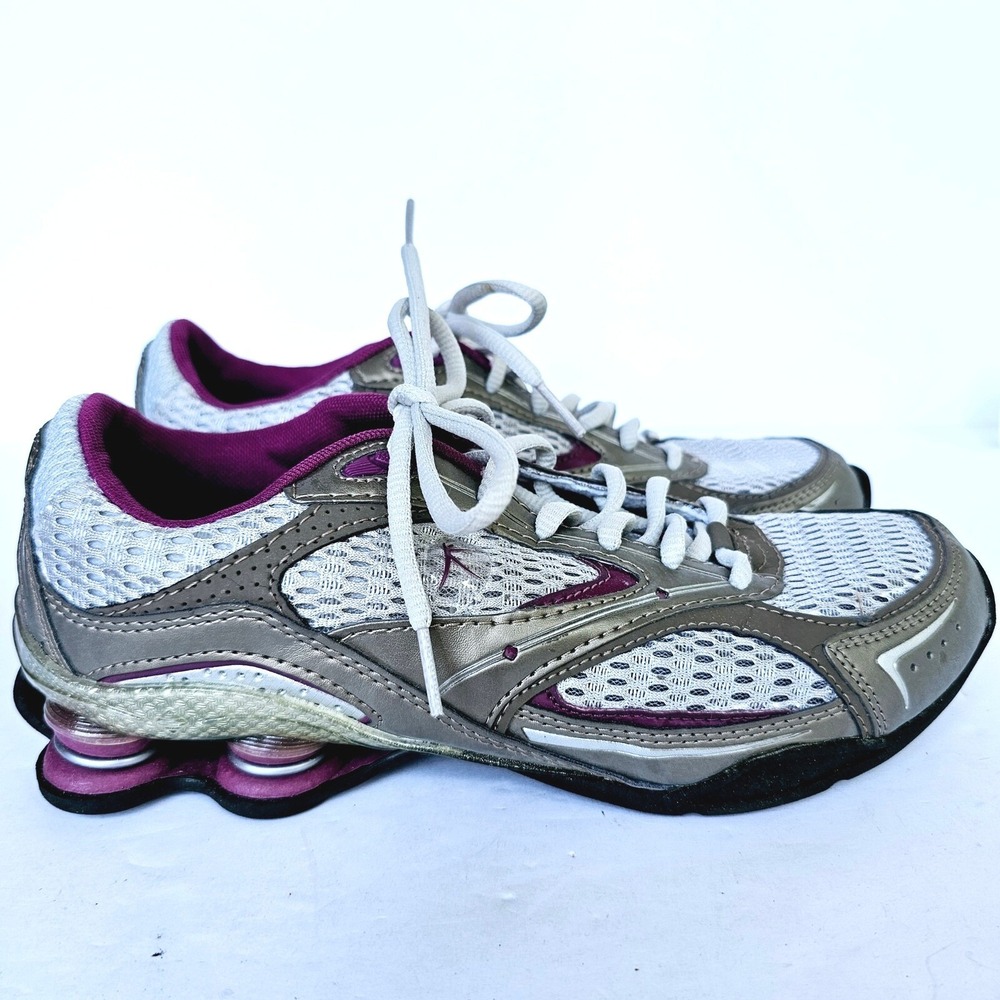 Danskin Now Suspension Felecity Women 9 Silver Purple Metallic Y2K Running Shoes
